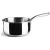 Lacor - 60866 - Casseruola Trichef, 2 L, 16 cm, Acciaio Inox 18/10 e Alluminio 1060 a Tre Strati, Manico in Acciaio Pressofuso, Adatta per Induzione, Forno e Lavastoviglie