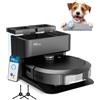 EZICLEAN Robot aspirapolvere Rondella collegato con Base di scarico All-in-One Z10 Plus