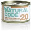Natural code 20 tonno, fagioli e alghe 85gr