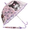 KIDS EUROSWAN SL OMBRELLO CAMPANA TRASPARENTE 46CM KUROMI, multicolore, Taglia unica