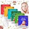 Fengyang® Set Maschere Visos, Maschere Viso Della Serie Natalizia, Mascherina Con Motivo Animale, Adatto A Tutti I Tipi Di Pelle