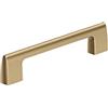 Amerock | Tirante per armadio | Bronzo champagne | 128 mm (128 mm) | Riva | Hardware per cucina e bagno | Ferramenta per mobili