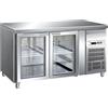 FORCAR-FREDDO G-GN2100TNG - Tavolo Refrigerato Ventilato GN1/1 Temp +2/+8° C Porta Vetro