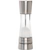 Cole & Mason Derwent Macina Sale, Regolabile Macinino 3 Livelli 19cm | Macina Spezie, Acciaio inossidabile/Acrilico, Macinasale Macinapepe Pacco Regal, Ideale per Cucina
