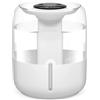 Neqraxis Umidificatore Ambiente Bambini | Umidificatore 3.8L Ultra Silenzioso 36dB, Diffusore Oli Essenziali, Top-Fill, Luce Notturna, Auto Spegnimento per Casa, Ufficio, Neonati e Piante, Bianco
