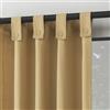 Archaeo Tenda a pannello in misto cotone, con bottoni, 101,6 x 213 cm, colore: cammello