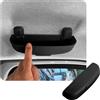 CDEFG Compatibile con Dacia Duster 2 2018-2023, Porta Occhiali da Sole, Custodia per Occhiali da Auto, Custodia per Occhiali, Custodia per Occhiali, Gabbia Interna Duster 2 Accessori (Nero)