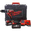 Milwaukee 4933443520 Trapano A Percussione M 18 Bpd-402C 18 V, 4,0 Ah Al Litio, 2 Livelli Di Velocità, 60 Nm, Rosso
