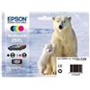 EPSON C13T26364020 26XL multipack originale nero / ciano / magenta / giallo 2.500 copie