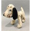CANE CAGNOLINO BIANCO POUS NERI TRUDI PELUCHE PRIMA SERIE VINTAGE RARO 50/60 NEW