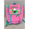 ZAINO CALIMERO ROSA VINTAGE NEW ANNI 80 RAI SCUOLA PULCINO NERO