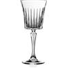 RCR Cristalleria Italiana 23 cl - Timeless Calice Vino Bianco in Vetro - Set 6 Pezzi