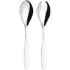 Guzzini -POSATE INSALATA 'FEELING'Bianco