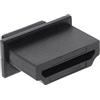 InLine 18741 Tappo di Chiusura Antipolvere, Nero