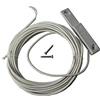 Roto Ts5366 - Elemento di contatto originale MVS, 6 m VDs C, colore: Bianco
