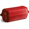 Emile Henry Stampo Pane Rustico con Coperchio - Rosso