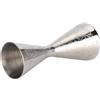 Nikou Set di Misurini Cocktail in Acciaio Inox, 30 ml e 45 ml, con Scala, Misurino Doppio Bilancia Incorporata, Accorie da Bar per Vino e Cocktail
