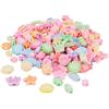 INNSPIRO Perline in plastica multicolore Opaco mix forme e colori 11 mm. 2000 u. circa diam. int. 1,4-4,5 mm. Borsa