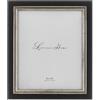 Lawrence Frames Black with Burnished Silver Composite Cornice, Silver, 8 by 10-inch