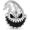 The Charmery Ciondolo in argento Sterling 925 con scritta Nightmare Before Christmas, compatibile con ciondoli Pandora e molti altri braccialetti con ciondoli del Regno Unito.