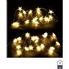 Bizzotto Luci Natalizie a Batteria 20 Microled Fiocchi o Stelle Assortito Prezzo Caduno
