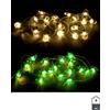 Bizzotto Luci Natalizie a Batteria 20 Microled Pupazzi o Albero Assortito Prezzo Caduno