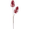 Bizzotto Ramo Artificiale con Pigne Rosse Glitterate Beckie 16x66h