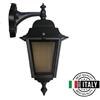Moretti Luce S.n.c. Applique da Parete Lanterna Media Down Nera da Esterno 1xe27 Nizza Moretti