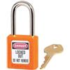 Master Lock lockout Padlock, KD, arancione, 1 - 3/10,2 cm H