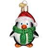 Old World Christmas Playful Penguin Collection Glass Blown Ornamenti per albero di Natale