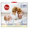 TRUDI BABY CARE PANNOLINO PER BAMBINI MINI 3/6KG 18 PEZZI