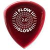 Jim Dunlop - 550P200 FLOW GLOSS 2.0MM 3/PLAYER Home Plettri - 550P200 Flow Gloss