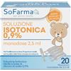 SO.FARMA.MORRA SpA SOLUZ SALINA 0,9% 20FL 2,5ML SF+