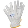 Goodyear Guanti in pelle pieno fiore di groppone taglia 9 colore bianco, guanti da lavoro