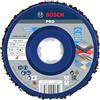 Bosch 1x Disco per pulitura PRO N377, X-Lock | per Lamiere di acciaio, Acciaio, Grano , Professional Accessorio Smerigliatrice angolare piccola