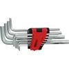 KS Tools 151.5020 Set chiavi maschio ad esagono incassato, lunga, 10 pz pollici