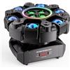 WZYBUTA Teste Mobili LED 180W, Beam Luce da Discoteca RGBW Luci da Palcoscenico per DJ Disco Banchetti Bar Party