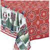 Preziosa Home Tovaglia Sbiecata Ass. Natale 140 x 240 Cm No Stiro Antimacchia 1 Pz