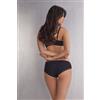 Intimissimi Slip Alto In Pizzo E Cotone Nero