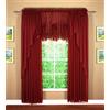 Today's Curtain Emelia - Pannello in voile originale, 213,4 cm, bordeaux, 152,4 x 213,4 cm (larghezza x lunghezza)