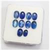 colori di gemme Lotto calibrato cabochon cianite blu ovale naturale 11,15 ct gemme di qualità...