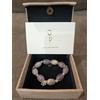 Gioielli di moda Bracciale con perline fatto a mano gioielli alla moda pietra ametista simulata
