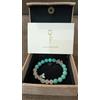 Gioielli di moda Bracciale fatto a mano gioielli alla moda simulato amazzonite + quarzo fantas...