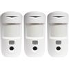 Ajax System Kit 3 Rilevatori di movimento Ajax MotionCam PhOD HDR Bianco