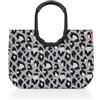 REISENTHEL OR7081 LOOPSHOPPER L FRAME Borsa sportiva Unisex Adulto LEO NERO Taglia Unica