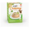 Catit Creamy Cups 4 x 25 g - Mousse di pollo con kiwi