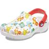 Crocs Unisex Bambino Classic Pokemon Clog T Sabot, White/Multi, 20/21 EU
