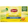 Lipton Yellow Label, Tè Nero Deteinato, Gusto Intenso ed Equilibrato, Ideale per Tutte le Occasioni, Confezione di Carta, Filtri Compostabili, 25 Filtri