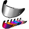 PSLER Visiera Casco per HJC HJ-34P C10 - Visiera Colorata Accessori per Casco da Moto Ricambio(Argento)