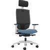 Dauphin Sedia girevole da ufficio JUST EVO MESH Dauphin